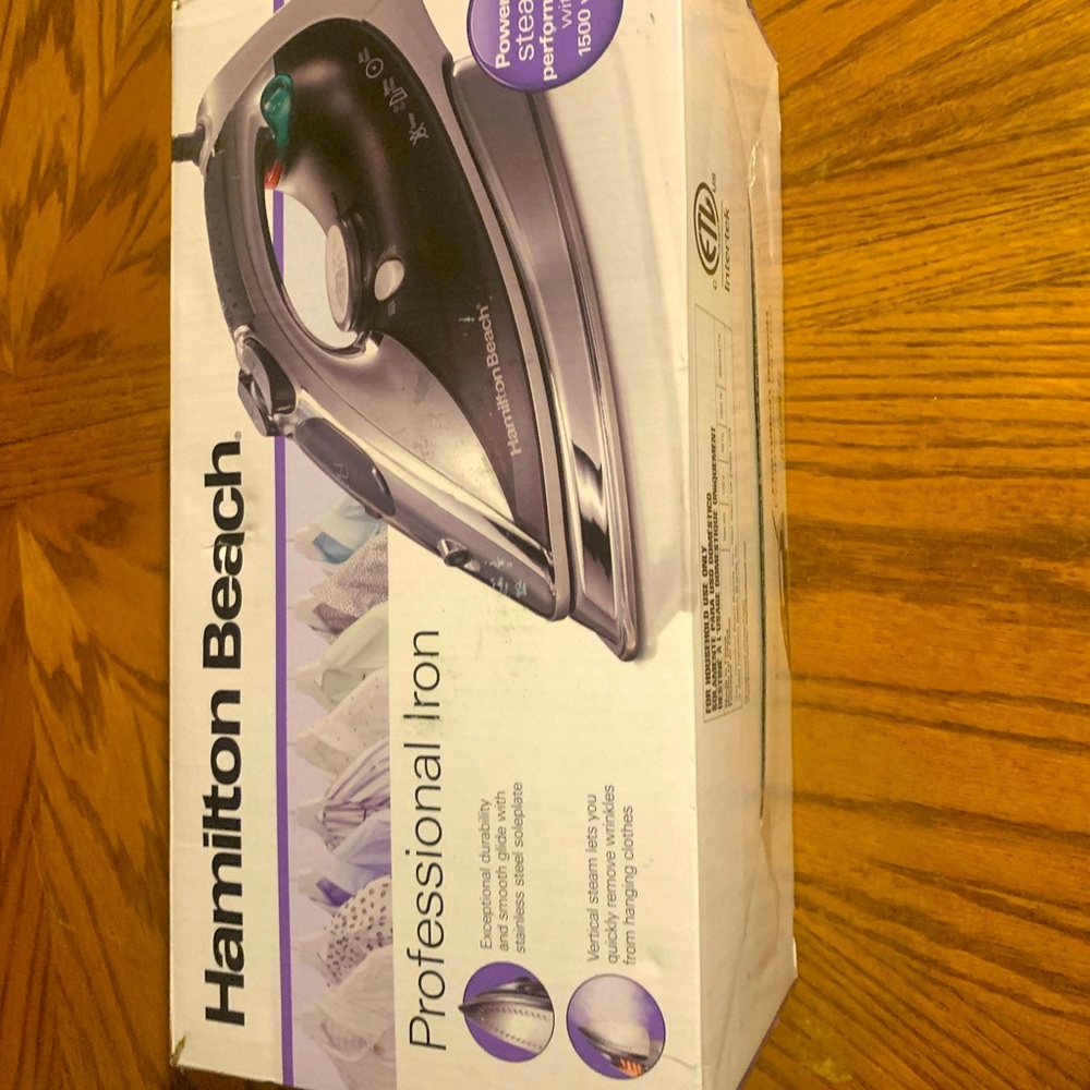 Hamilton beach professional iron